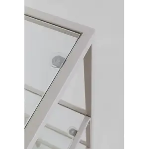 Étagère Loft 100x115cm beige Kare Design pas cher