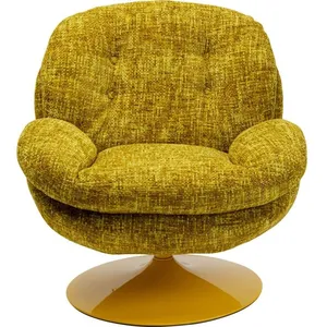 Fauteuil pivotant Cosy jaune Kare DesignVendu parcdiscount