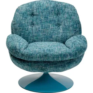 Fauteuil pivotant Cosy bleu Kare DesignVendu parcdiscount