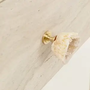 Console Travertino 100x40cm Kare Design pas cher