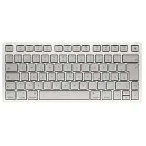 Clavier - CHERRY - KW 7100 MINI BT - Sans Fil - Multi-Appareils - Blanc Moonlight