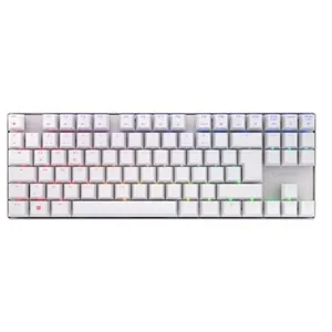 CHERRY MX 8.2 - Clavier - 80% - TKL - rétroéclairé - sans fil - Bluetooth 5.2, 2.4 GHz, USB-C - QWERTZ - Allemand - commutateur : CHERRY MX2A Red - noir