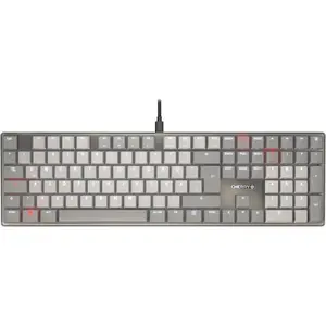 CHERRY Keyboard Corded Mechanical Mx (DE, Filaire), Clavier, Gris pas cher