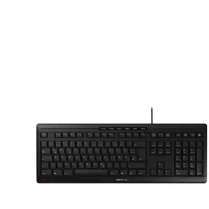 Clavier CHERRY STREAM - USB - Allemand - Commutateur CHERRY SX - Noir
