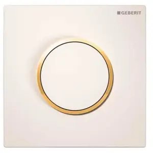 Geberit Sigma 10 Plaque de déclenchement pour urinoir type 10, blanc (... pas cher