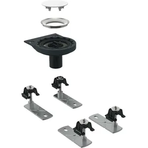 Geberit, Receveur de douche, Ecoulement de receveur de douche avec 4 pieds, 154.030.00.1 pour receveur de douche Setaplan pas cher