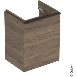 Geberit, Meuble sous-lavabo, Smyle Square, meuble sous lavabo, 500363, 492x617x406mm, avec 1 porte, ouverture à droite (49 x 40.5 x 62 cm) pas cher