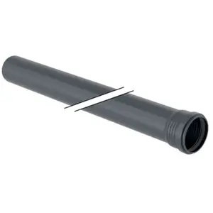 Geberit, Installation sanitaire : accessoires, Tube Silent-Pro avec manchon d110mm L100cm pas cher