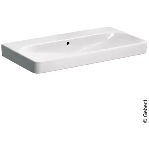 Geberit, Lavabo, Keramag / lavabo Smyle Square 90 cm blanc avec revête... pas cher