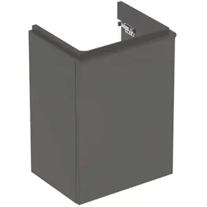 Geberit, Meuble sous-lavabo, Smyle Square, meuble sous lavabo, 500350, 442x617x356mm, avec 1 porte, ouverture à droite pas cher