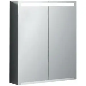 Comparateur de prix : Geberit Option spiegelkast led verlichting 2 deuren 60x70x15cm