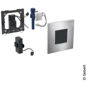 Geberit, Plaque de déclenchement, Commande d'urinoir type 30 électronique à pile chrome brillant 116.037.KH1 pas cher