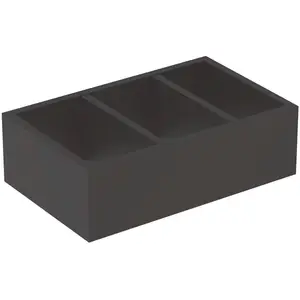 Geberit, Boîte de rangement, Smyle Square, tiroir, 500676, 32,3x9,8x20 cm, subdivision H pas cher