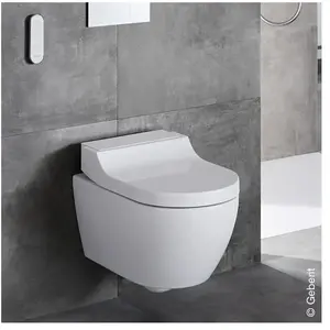 Geberit AquaClean Tuma Comfort Douchewc - spoelrandloos- wand - glans ... pas cher