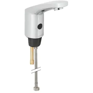 Geberit Hytronic 85 wastafelkraan voor koud of gemengd water IR 6V chr... pas cher