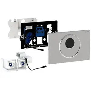 Geberit Sigma 10 Touch-Free bedieningspaneel IR batterijvoeding gebors... pas cher