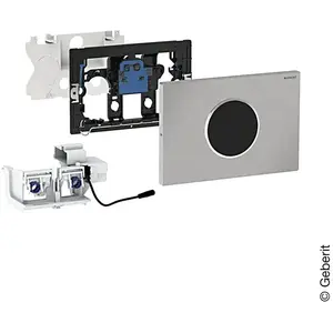 Geberit, Plaque de déclenchement, Commande de WC avec déclenchement électrique du rinçage, Sigma10, à commande infrarouge pas cher