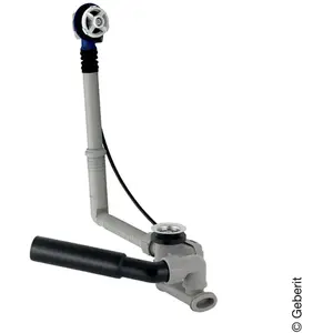 Geberit Toebehoren - Afvoer- en overloopgarnituur, lengte 260 mm, chroom 150.501.00.6