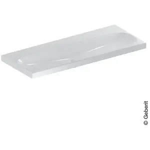 Geberit, Lavabo, Keramag Acanto lavabo 501.880, sans trou pour robinet, sans trop-plein, 1200x480 mm (480 mm, 1200 mm) pas cher