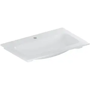Geberit, Lavabo, iCon lavabo pour meubles, 1 trou pour robinet, sans t... pas cher
