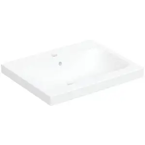 Geberit, Lavabo, Keramag / vasque à poser iCon Light 60 cm blanc 501847001 (480 mm, 600 mm) pas cher