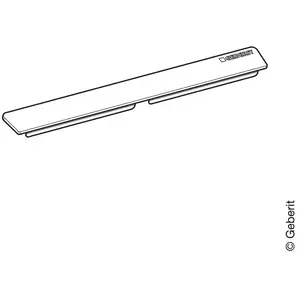 Geberit, Rigole de douche, Grilles de caniveaux de douche CleanLine50, 245.637.QC.1, 245.637.QC.1 (265 mm) pas cher