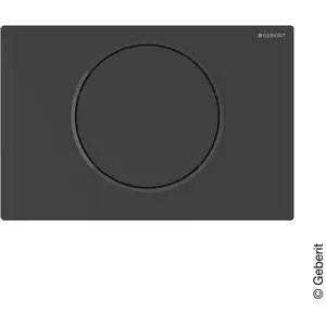 Geberit, Plaque de déclenchement, Commande de WC avec déclenchement électrique du rinçage, Sigma10, radio, fonctionnement s pas cher