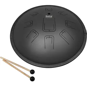 Comparateur de prix : Sela Se 380 Melody Tongue Drum D Kurd 14 Pouces Black Sac Inclus