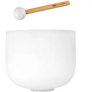 Comparateur de prix : Sela SECF11F Crystal Singing Bowl Set - Frosted (F: 440 Hz)
