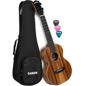 Cascha HH 2311 all solid acacia tenor ukelele pas cher