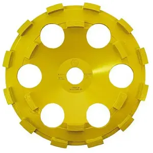 Eibenstock, Abrasifs, Plateau de ponçage diamant pour chape 180 mm