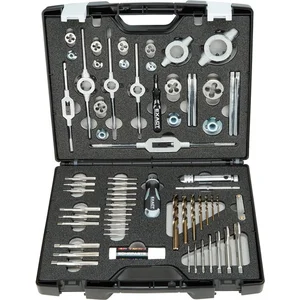 FORMAT Exact - Jeu d'outils de taraudage hsse 61 pièces M3-M12 1 pcs pas cher