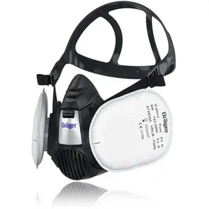 DRAGER Dräger X-plore 3500® | Demi-Masque poussières-Artisanat adapté pour la Construction | Protège des Particules | Demi-Masque respira pas cher