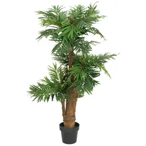 EUROPALMS Palmier Areca artificiel - 140 cm - Palmier areca avec tronc...Vendu pargalaxus
