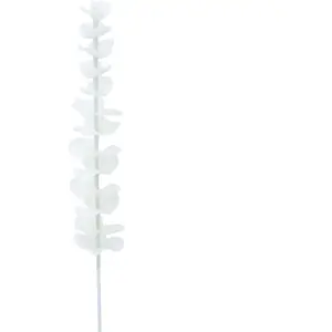 Europalms 82600202 Cristal Eucalyptus Blanc 81 cm Taille Unique pas cher