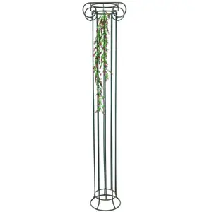 EUROPALMS Artificielle - Vert et rouge - 105 cm - Rangée tombante pour... pas cher