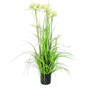 Europalms, Plantes artificielles, Herbe étoilée, artificielle, 120cm