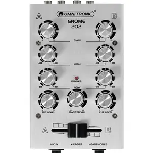 Omnitronic GNOME-202, Table de mixage, Argent pas cher