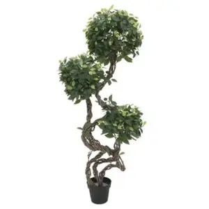 Plante artificielle - EUROPALMS - Tronc en spirale d' ficus - 160cm pas cher