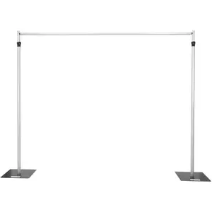 Eurolite MCS-3148 Mobile Curtain Stand   variabler Aluminium-Vorhangständer 2,5-4,8 m, Meuble DJ pas cher