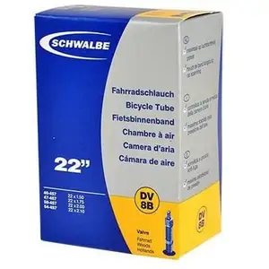 Schwalbe tube intérieur 22 pouces (40/54-457) DV 40 mm pas cher
