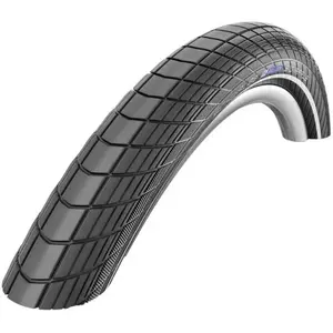 Schwalbe Pneu Rigide Schwalbe Big Apple K-Guard Liteskin Réfléchissant Noir pas cher