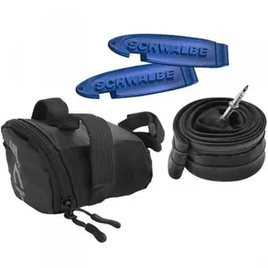 Schwalbe sacoche 07 litre avec chambre à air 26 x 1.75 noir pas cher