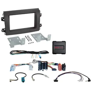 Comparateur de prix : ACV Kit 2 DIN - Fiat - Ducato - 2021-2024 - Remplacement autoradio - Couleur noire - Connecteurs HU SWC