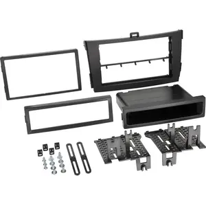 ACV 2-DIN Paneel geschikt voor met pocket Toyota Corolla 2009-2013 Kleur: Zwart pas cher