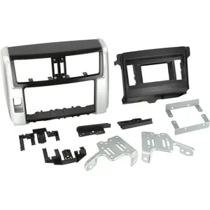 ACV Adnauto - Kit support Autoradio compatible avec Toyota Landcruiser - Noir