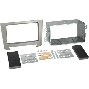 ACV 2-DIN Paneel geschikt voor SsangYong Rexton 2013-2019 Kleur: Zilver pas cher