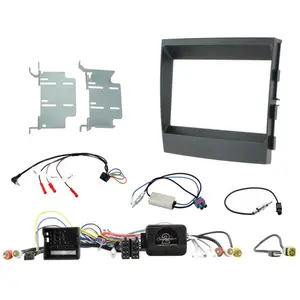 2-DIN Inbouw-KIT Porsche Panamera 2009-2016 Zonder Soundsystem en met SWI