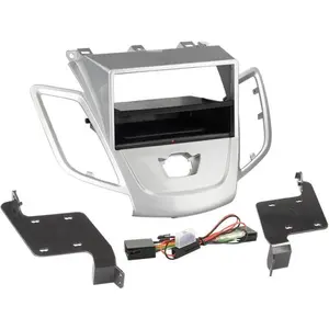 ACV 2-DIN Paneel geschikt voor Inbay® Ford Fiesta 2008-2013 Kleur: ZilverVendu parmanomano