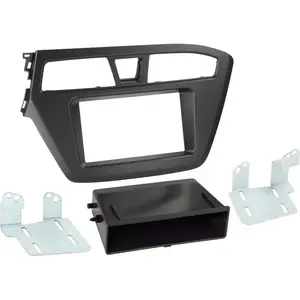 Comparateur de prix : ACV 2-DIN Paneel geschikt voor met pocket Hyundai i20 2014-2019 Kleur: Zwart